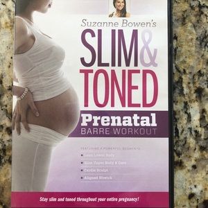 Suzanne Bowen's Slim & Toned Prenatal Barre Workout DVD - 82 minutes